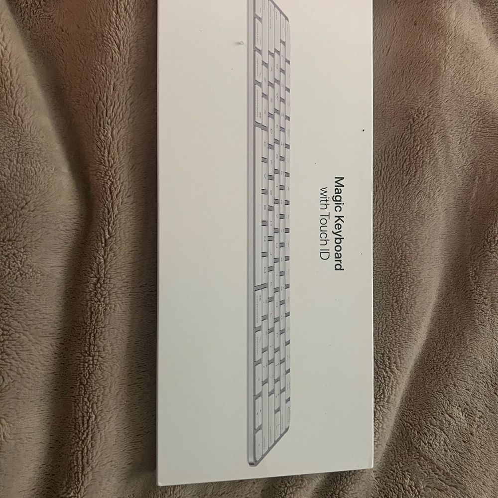Apple Magic Keyboard with Touch ID - White